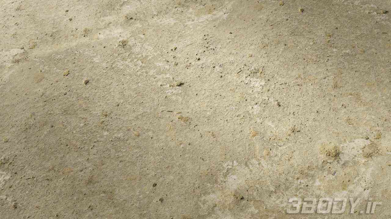 متریال بتن زبر rough concrete عکس 1